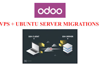 do odoo server configuration and migration