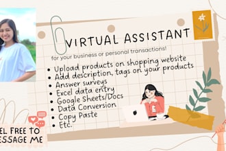 be your highly organized and efficient virtual assistant