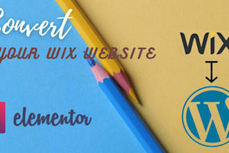 convert wix website clone to wordpress with in 6 hrs