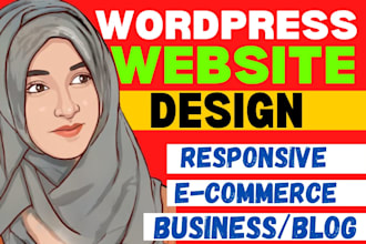 setup modern wordpress website design or blog design