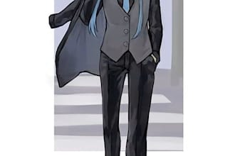 illustration game anime any character