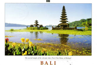 send postcards from bali, indonesia