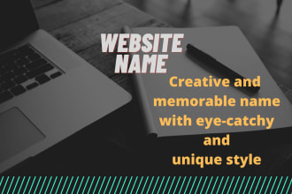 provide website names for your brand, business, a product with your slogan