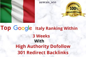 build italian da90 dofollow SEO backlinks for google ranking