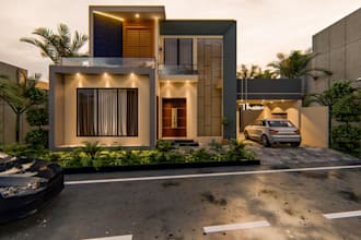 design the elegant 3d of your house