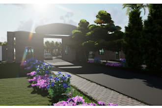 design landscape of garden