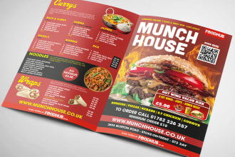 create perfect takeaway or dine in menu