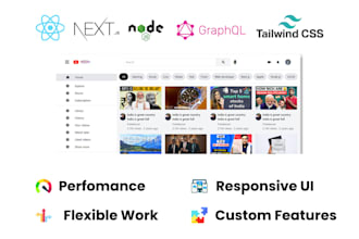 develop modern ai web apps in react js, node js and next js