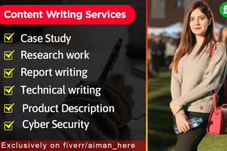 write researched cyber security article