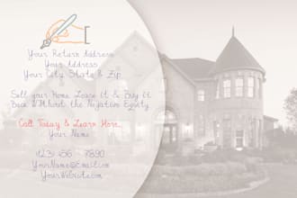 handwrite 500 personalized post cards