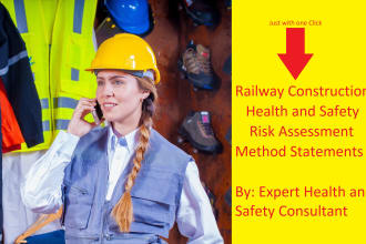 prepare a railway health and safety method statement