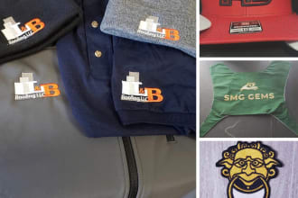 digitize your logo for embroidery dst pes format in 2 hours