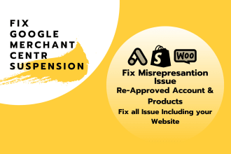 fix google merchant center suspension