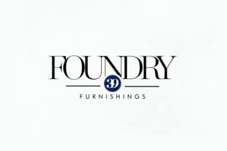 design wonderful professional cleaning, furniture and home furnishing logo