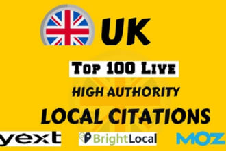 do top UK local seo citation from brightlocal yext and moz