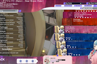 create an aesthetically pleasing osu skin for you