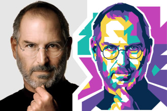 make an unique wpap pop art limit color
