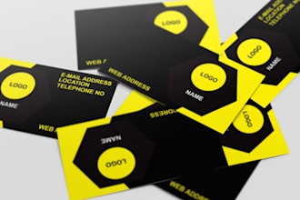 design unique and professional business card, visiting card