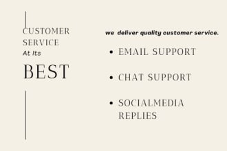 deliver quality customer care services for you