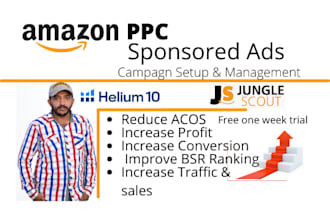 expert amazon PPC manager boost sales with targeted sponsored ads