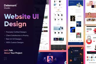 design high converting landing page figma website ui design and ui ux design
