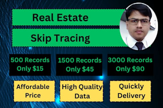 do real estate skip tracing