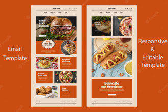 do klaviyo email template, constant contact newsletter template