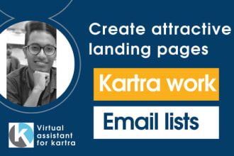 do fast kartra work, landing pages build