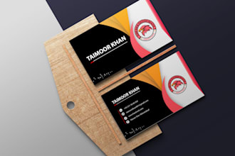 minimal creative business card