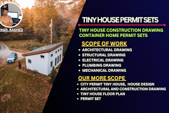 do tiny house permit sets design and city permit