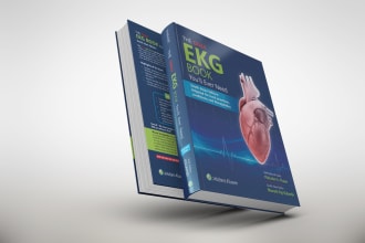 design professional book, ebook covers with 3d mockup