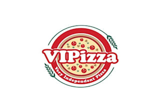 design vipizza logo in  1 day