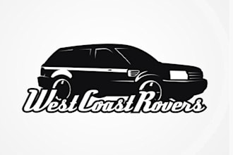 design west coast rovers logo in 1 day