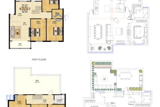 redraw your image, blueprints, and floor plans into autocad