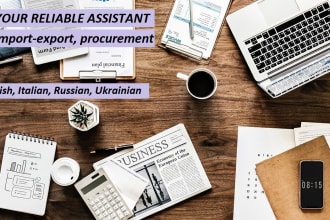 be your accurate assistant for the import and export, procurement activity