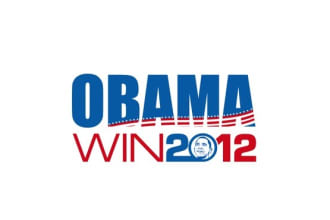 create modern political campaign logo with express delivery