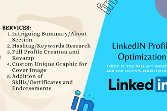 professionally optimize your linkedin profile to the fullest