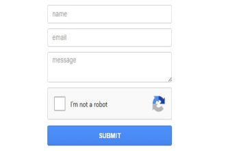 install or fix google recaptcha in the contact form