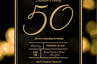 make invitation cards for you