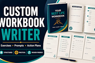 write custom workbooks, journals, planners, and course materials