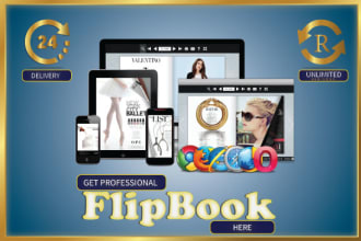 design an interactive digital flipbook,PDF to flipbook with free hosting in 24hr