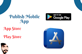 publish your app on the app store and play store