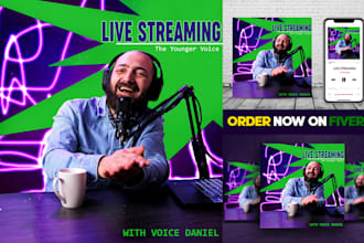 design a professional podcast cover art