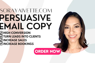 write your email copy, newsletters, email campaigns