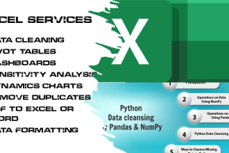 do data cleaning using python numpy pandas and data set labeling