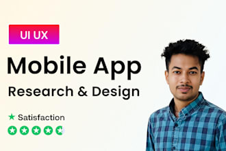 provide mobile app design and UX consultation services