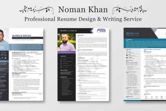 create job winning resume, cv and cover letter design