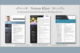 create job winning resume, cv and cover letter design