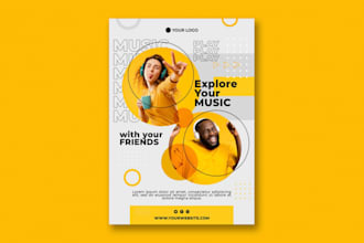 design a modern flyer for your business