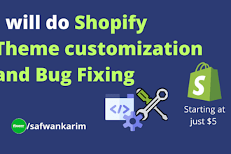 be your shopify expert and shopify consultant